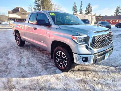 2018 Toyota Tundra for sale at WB Auto Sales LLC in Barnum MN