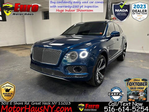2018 Bentley Bentayga W12 Signature Edition