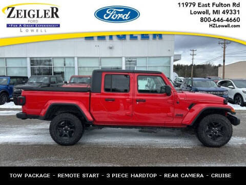 2021 Jeep Gladiator for sale at Zeigler Ford of Plainwell in Plainwell MI