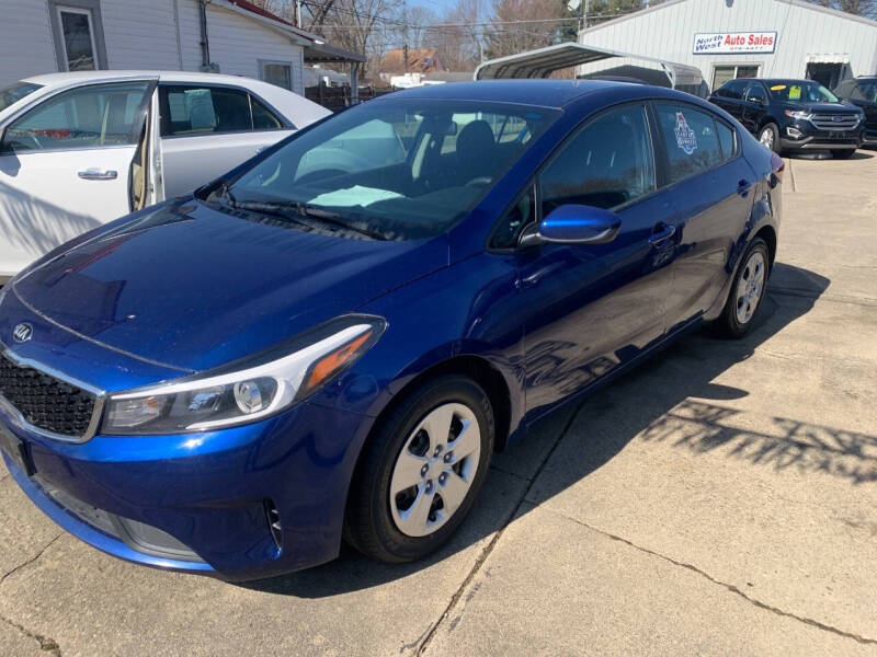 2018 Kia Forte for sale at NORTH WEST AUTO SALES in Pershing IN