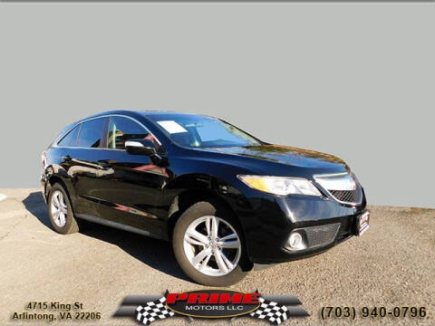 2014 Acura RDX for sale at PRIME MOTORS LLC in Arlington VA