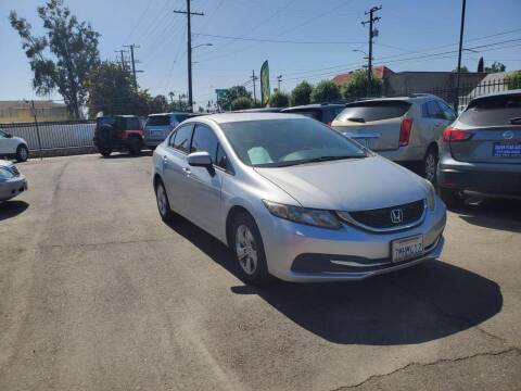 2015 Honda Civic for sale at Silver Star Auto in San Bernardino CA