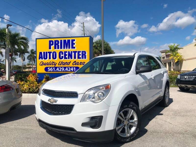 2012 Chevrolet Equinox for sale at PRIME AUTO CENTER in Palm Springs FL