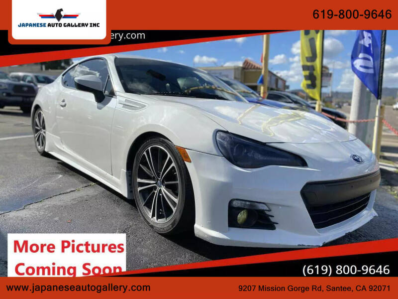 2016 Subaru BRZ for sale at Japanese Auto Gallery Inc in Santee CA