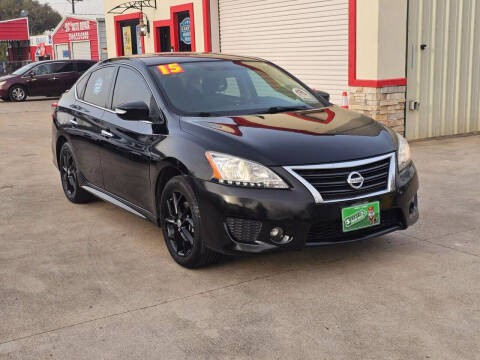 2015 Nissan Sentra for sale at Auto Corner Inc in Dallas TX