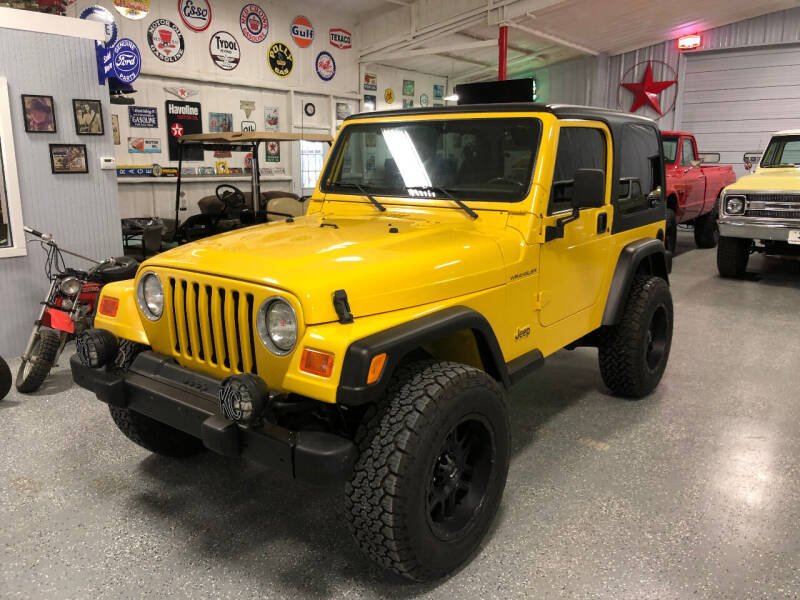 2002 Jeep Wrangler for sale at Texas Truck Deals in Corsicana TX