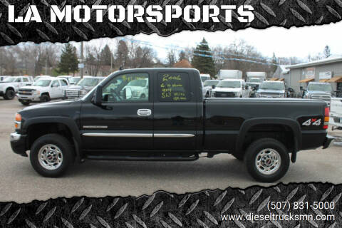 2006 GMC Sierra 2500HD for sale at L.A. MOTORSPORTS in Windom MN