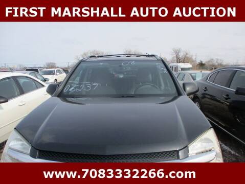 2008 Chevrolet Equinox for sale at First Marshall Auto Auction in Harvey IL