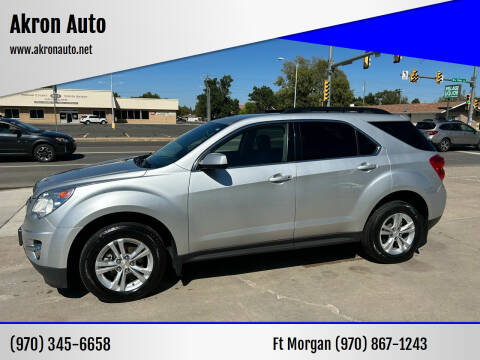 2012 Chevrolet Equinox for sale at Akron Auto - Fort Morgan in Fort Morgan CO