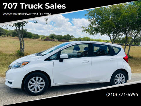2017 Nissan Versa Note for sale at 707 Truck Sales in San Antonio TX