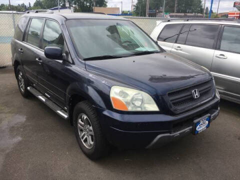 2004 Honda Pilot for sale at PJ's Auto Center in Salem OR