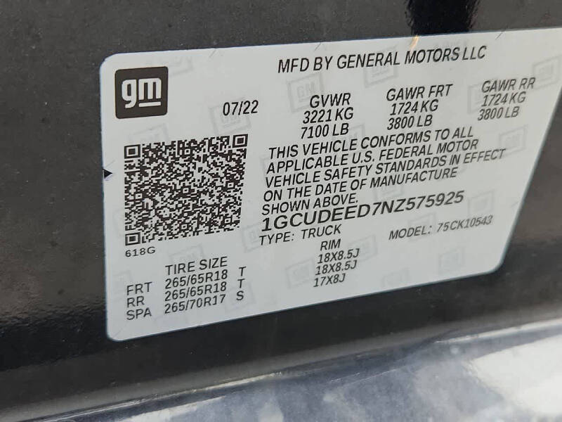 2022 Chevrolet Silverado 1500