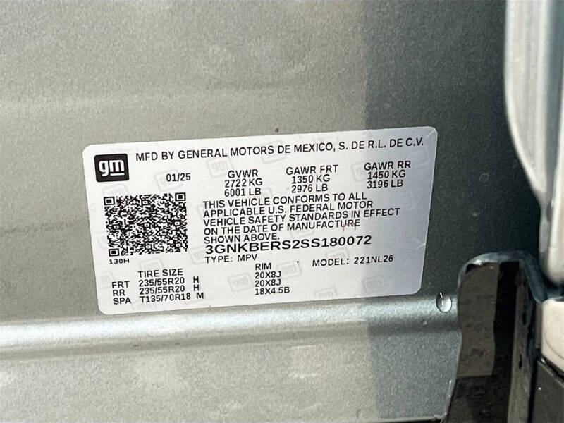 2025 Chevrolet Blazer RS