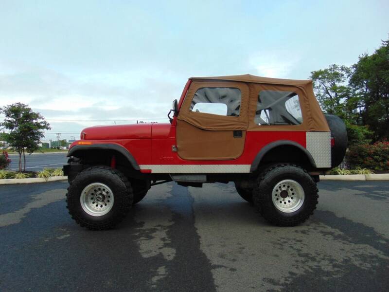 1983 Jeep CJ-7 for sale at CR Garland Auto Sales in Fredericksburg VA