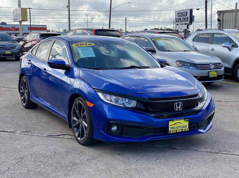 2019 Honda Civic for sale at Marquez Auto Sales in South Houston TX