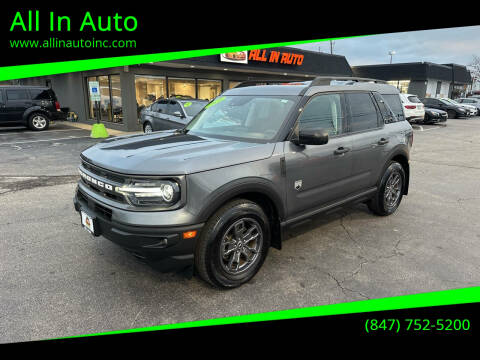 2021 Ford Bronco Sport for sale at All In Auto in Palatine IL