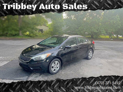 2014 Kia Forte for sale at Tribbey Auto Sales in Stockbridge GA