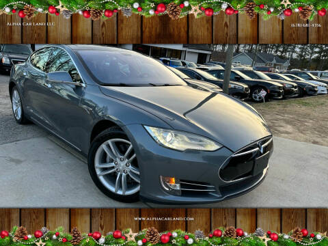 2014 Tesla Model S for sale at Alpha Car Land LLC in Snellville GA