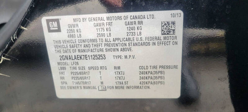 2014 Chevrolet Equinox LS