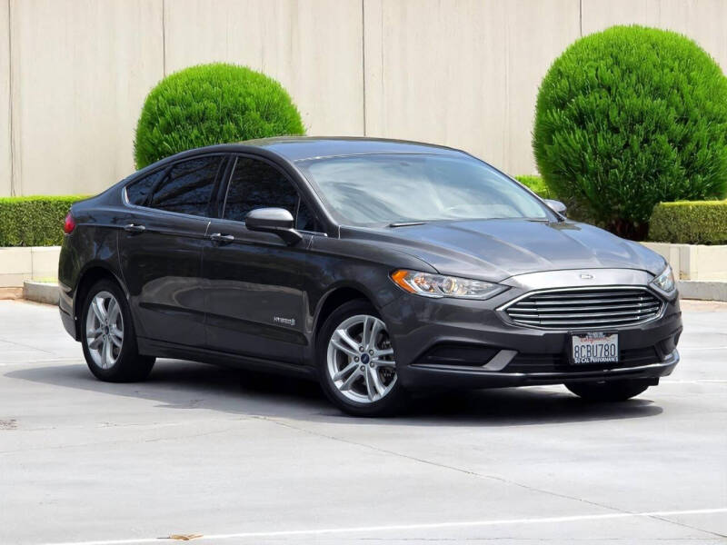 Used 2018 Ford Fusion Hybrid S with VIN 3FA6P0UU0JR246203 for sale in San Diego, CA