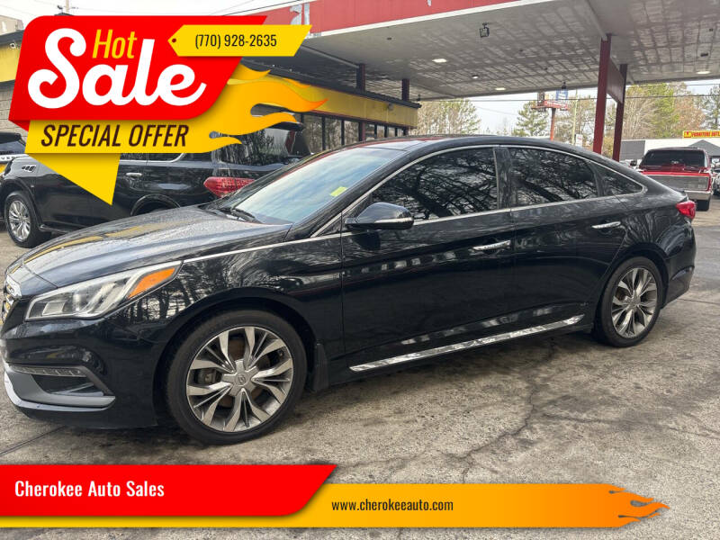 2015 Hyundai Sonata for sale at Cherokee Auto Sales in Acworth GA