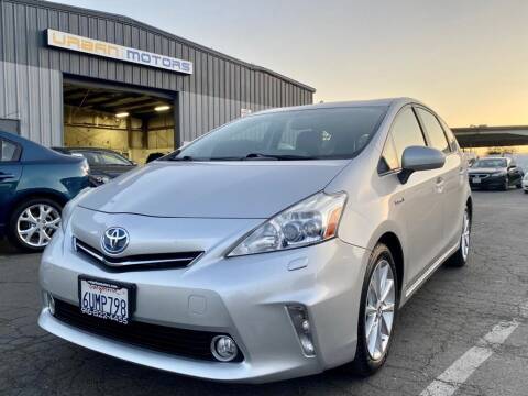 2012 Toyota Prius v for sale at Urban Motors in Sacramento CA
