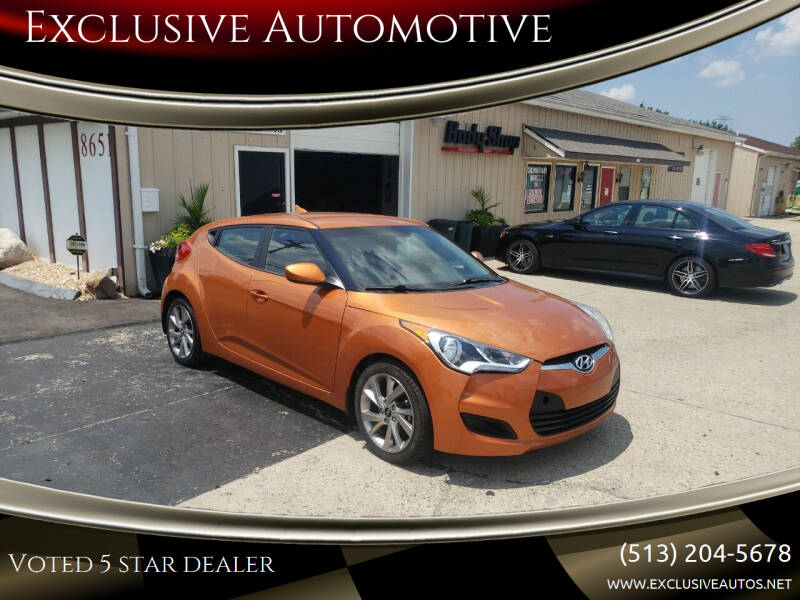 2016 Hyundai Veloster for sale at Exclusive Automotive in West Chester OH