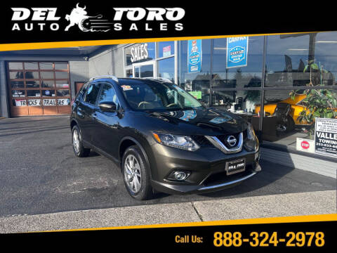 2014 Nissan Rogue for sale at DEL TORO AUTO SALES in Auburn WA