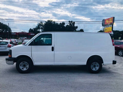 2014 Chevrolet Express Cargo for sale at ONYX AUTOMOTIVE, LLC in Largo FL