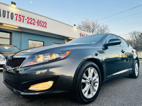 2011 Kia Optima for sale at Trimax Auto Group in Norfolk VA