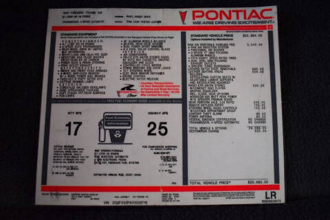 1997 Pontiac Firebird