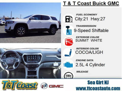 2021 GMC Acadia SLE