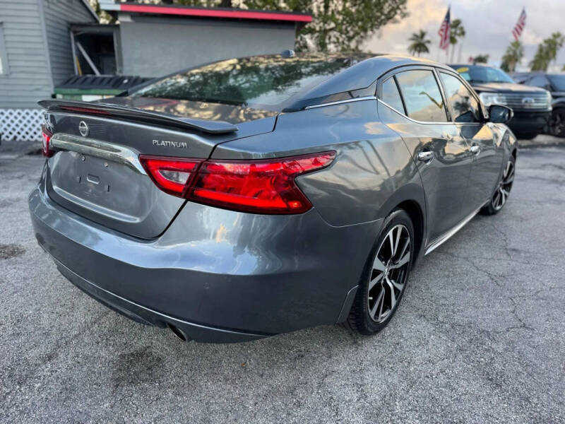 2018 Nissan Maxima Platinum