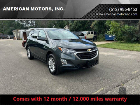 2019 Chevrolet Equinox for sale at AMERICAN MOTORS, INC. in Farmington MN