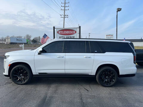 2022 Cadillac Escalade ESV for sale at MYLENBUSCH AUTO SOURCE in O'Fallon MO