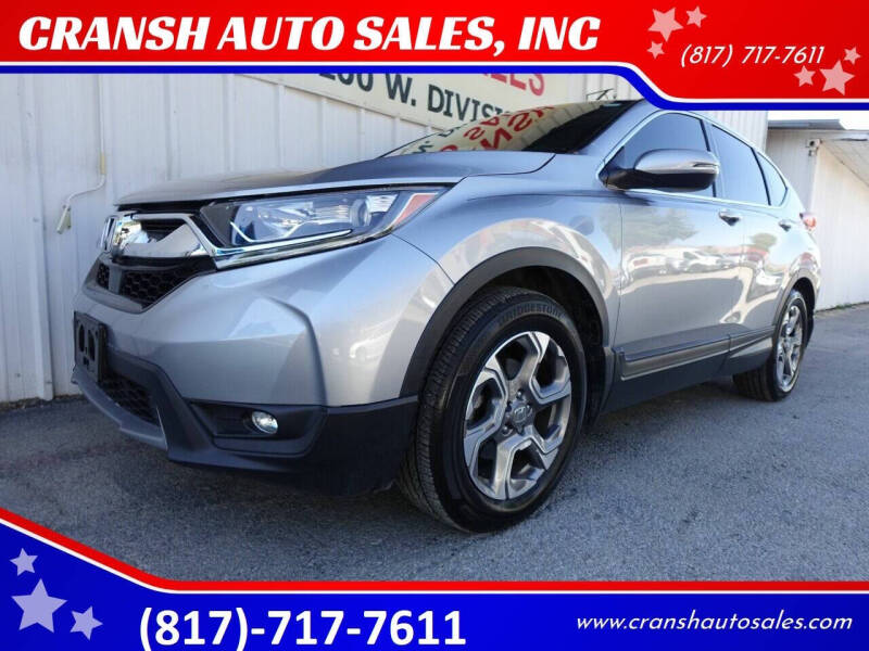 2019 Honda CR-V for sale at CRANSH AUTO SALES, INC in Arlington TX