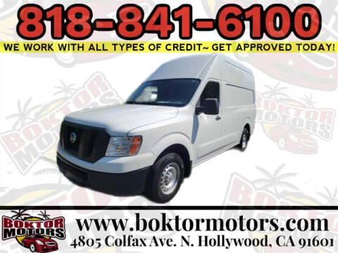 2016 Nissan NV for sale at Boktor Motors in North Hollywood CA