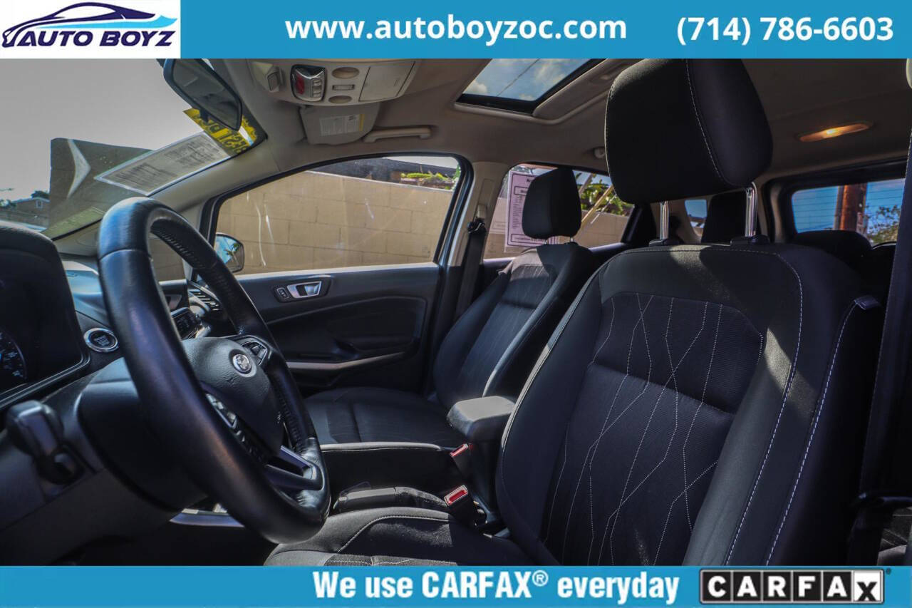 2018 Ford EcoSport for sale at Auto Boyz in Garden Grove, CA