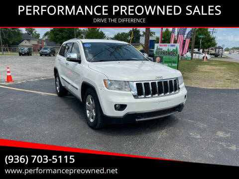 2011 Jeep Grand Cherokee for sale at PERFORMANCE PREOWNED SALES in Conroe TX