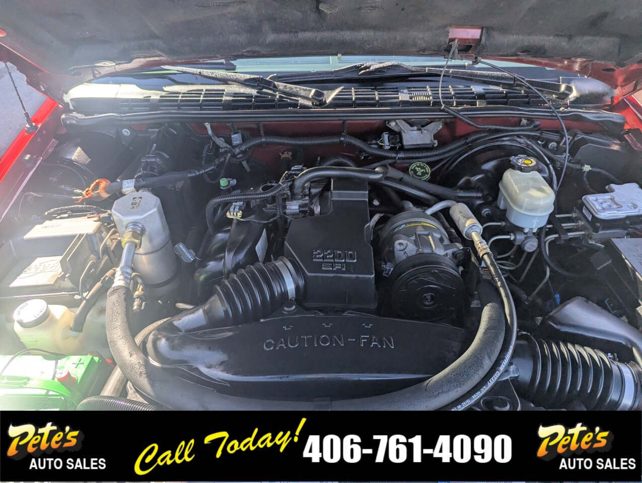 Dk. Red 2001 Chevrolet S-10 LS 22