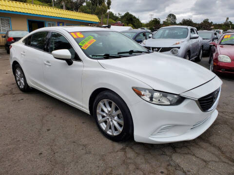 2016 Mazda MAZDA6 for sale at 1 NATION AUTO GROUP in Vista CA