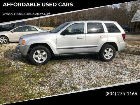 2007 Jeep Grand Cherokee for sale at AFFORDABLE USED CARS in North Chesterfield VA