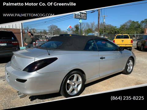 2008 Toyota Camry Solara for sale at Palmetto Motor Co. of Greenville in Greenville SC