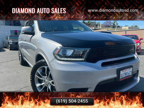 2019 Dodge Durango for sale at DIAMOND AUTO SALES in El Cajon CA