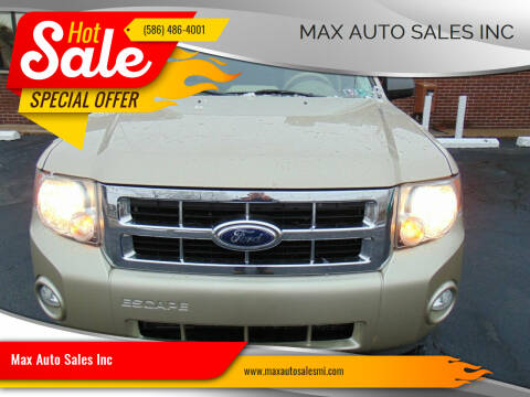 2011 Ford Escape for sale at Max Auto Sales Inc in Warren MI