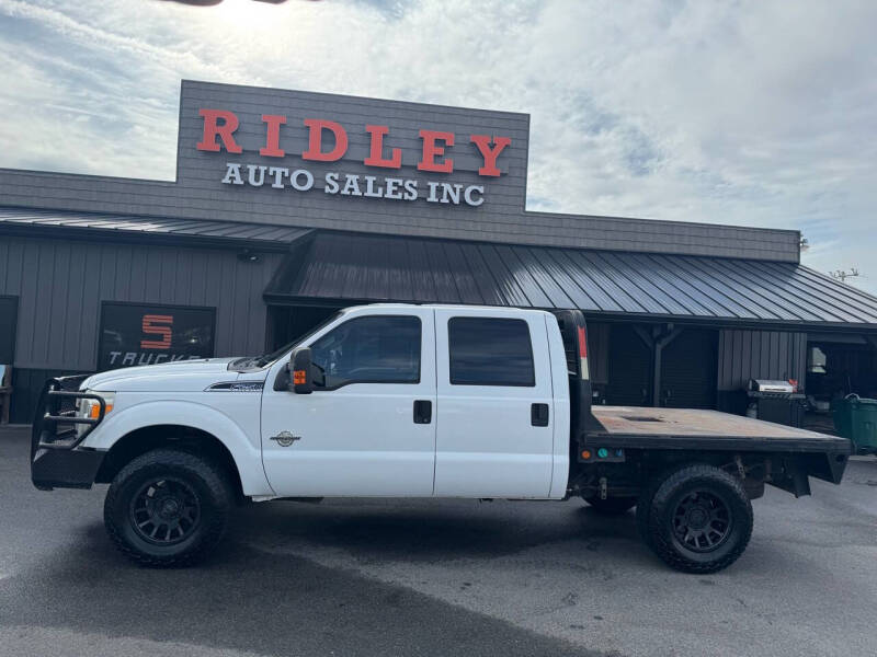 2012 Ford F-250 Super Duty for sale at Ridley Auto Sales, Inc. in White Pine TN