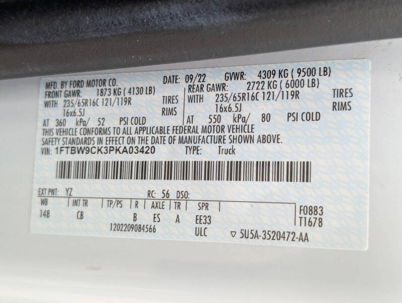 2023 Ford E-Transit