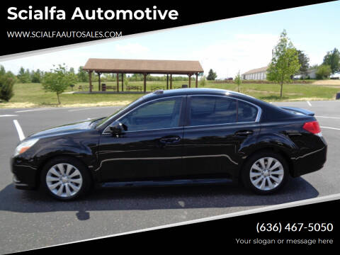 2010 Subaru Legacy for sale at Scialfa Automotive in Imperial MO