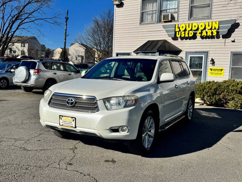 2009 Toyota Highlander Hybrid for sale at Loudoun Used Cars in Leesburg VA
