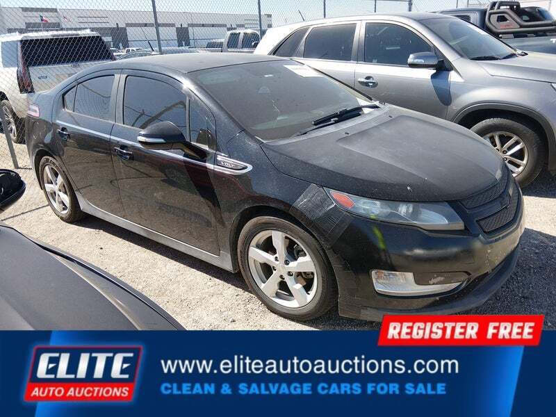 Black 2014 Chevrolet Volt Base 4dr Hatchback 1